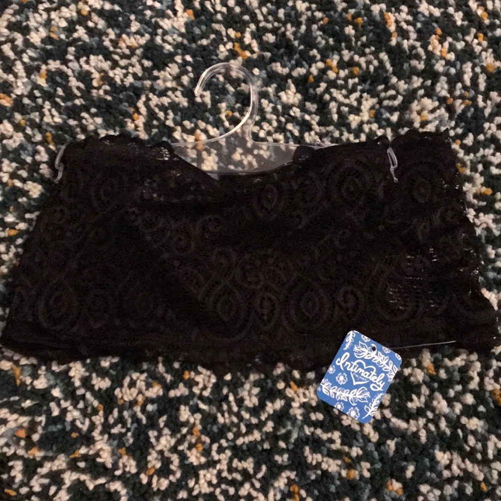 Free People Black Bandaue